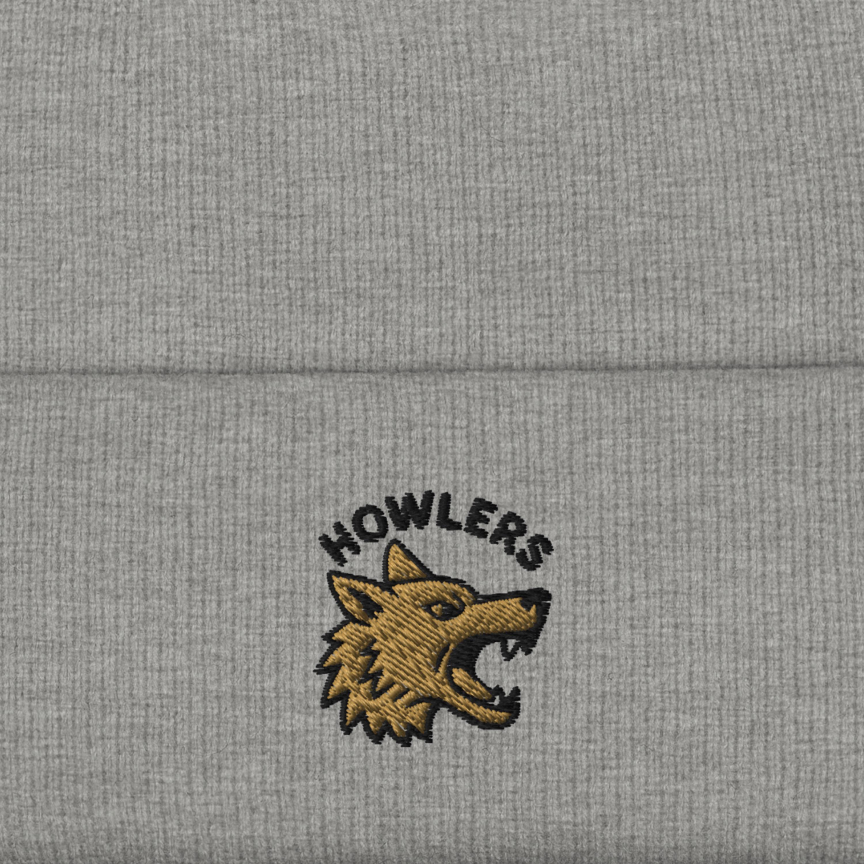 Red Rising Howlers Merch Red Rising Howler Embroidered Cuffed Beanie: Omnis Vir Lupus, Red ...