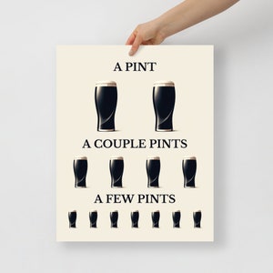 Guinness, Guinness Poster, Vitamin G, Guinness Art Print, Fathers Day Gift, St Patricks Day, Beer Lovers, Home Bar Decor, Beer Art, Pub Art