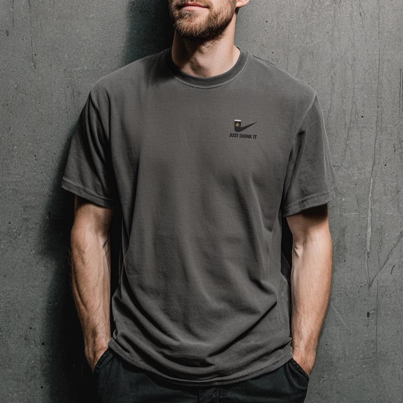 Guinness Embroidered T-Shirt: St Patricks Day shirt, St Pattys Day, Irish Stout, Shamrock, Vitamin G image 7
