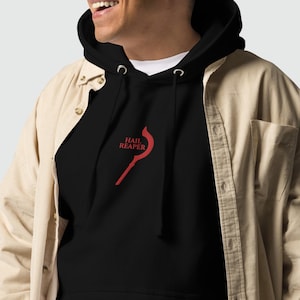 Hail Reaper Embroidered Hoodie, Howler Shirt, Red Rising Shirt, Omnis Vir Lupus, Hail Libertas Hail Reaper, Red Rising Merch, Red Rising