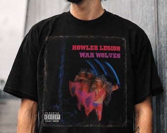 Howler Legion Red Rising Shirt | Vintage Album Graphic Tee