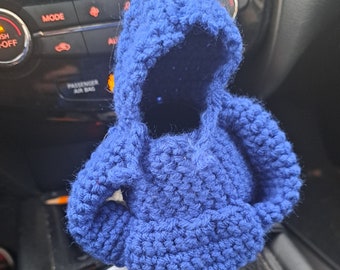 Modello all'uncinetto per felpa con cappuccio Car Gear in formato PDF / Accessori per auto / Regalo interessante e unico per gli amanti delle auto