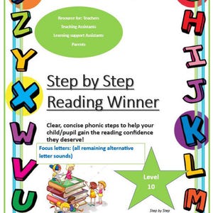 10 Reading and Phonics support Level 10