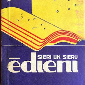 1977 Sieri un sieru ēdieni V. Begunovs Cookbook Cooking Book Recipe Vintage Latvian Book