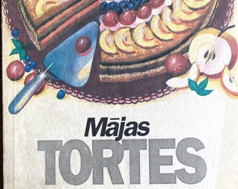 1992 Mājas Tortes Vintage lettisches Buch