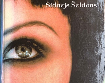 1994 Vintage Latvian Book Eņģeļu dusmas Sidnejs Šeldons