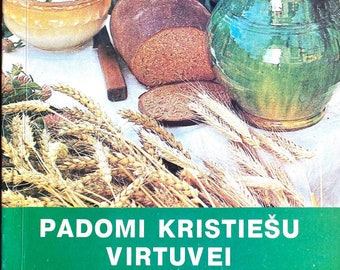 1994 Padomi Kristiešu virtuvei Vintage lettisches Buch