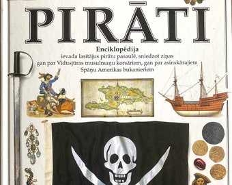 1996 Eyewitness Guides Pirate R. Platt vintage letton Book Redseslokā Pirāti Enciklopēdija R. Plats