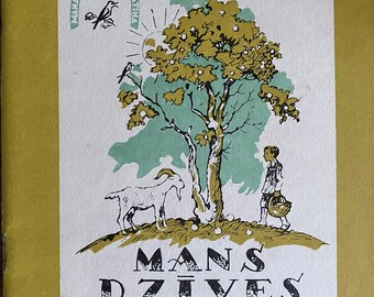 1971 Mans dzīves rīts - Doku Atis - Vintage Lettisches Buch