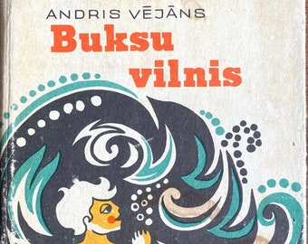1974 Vintage lettisches Buch Buksu vilnis Andris Vējāns