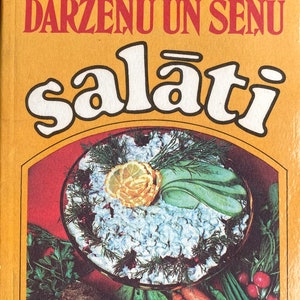 1991 Augļu, Dārzeņu un sēņu Bandeniece Pumpura Cookbook Cooking Book Recipe Vintage Latvian Book