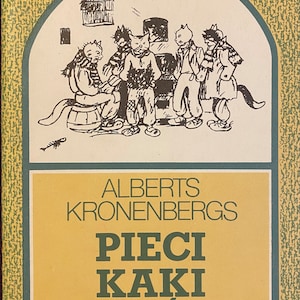 1985 millésime pour enfants letton Pieci kaķi Alberts Kronenbergs