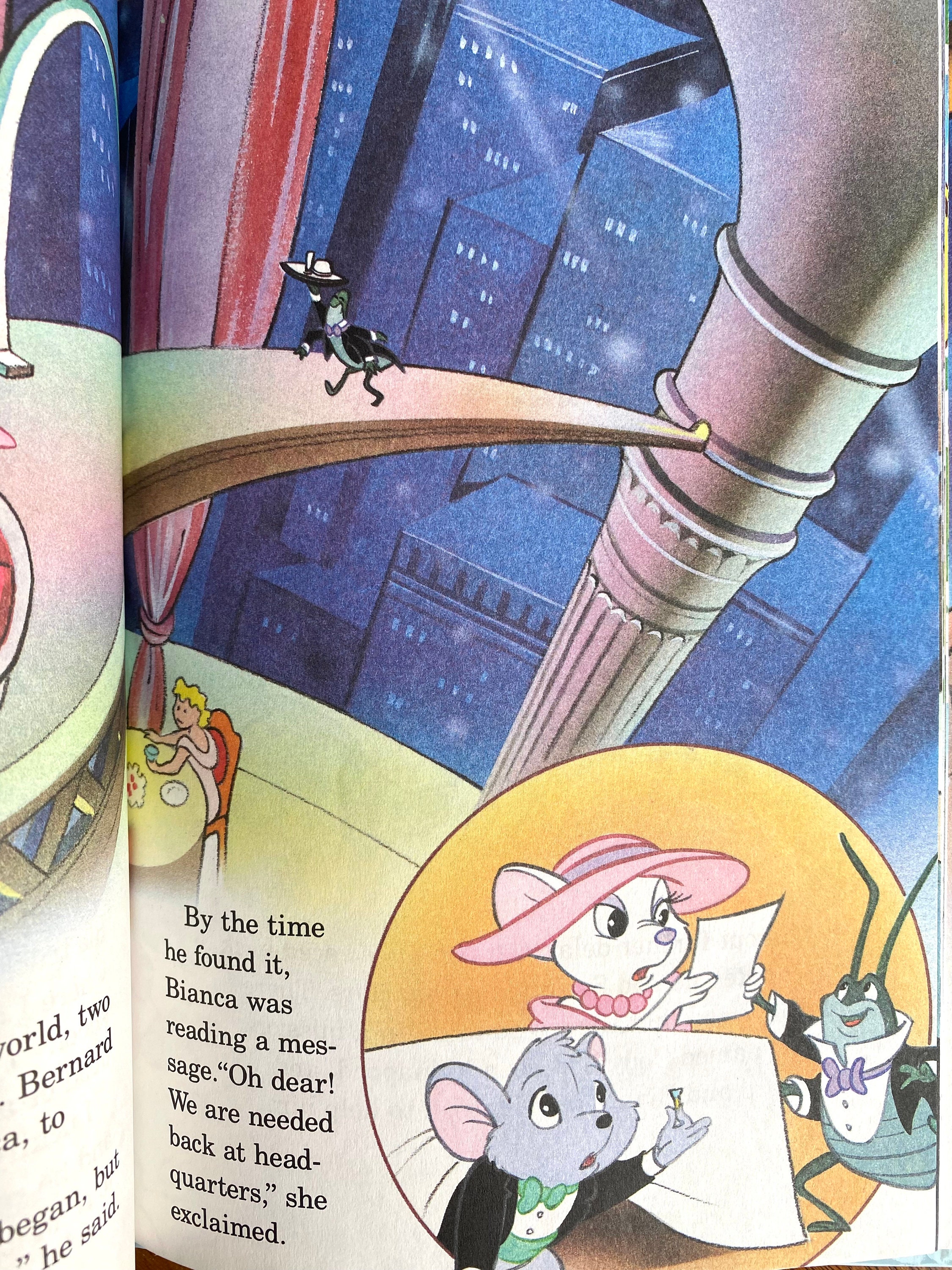 1993 the Rescuers Down Under Disney Disney's Children's Vintage