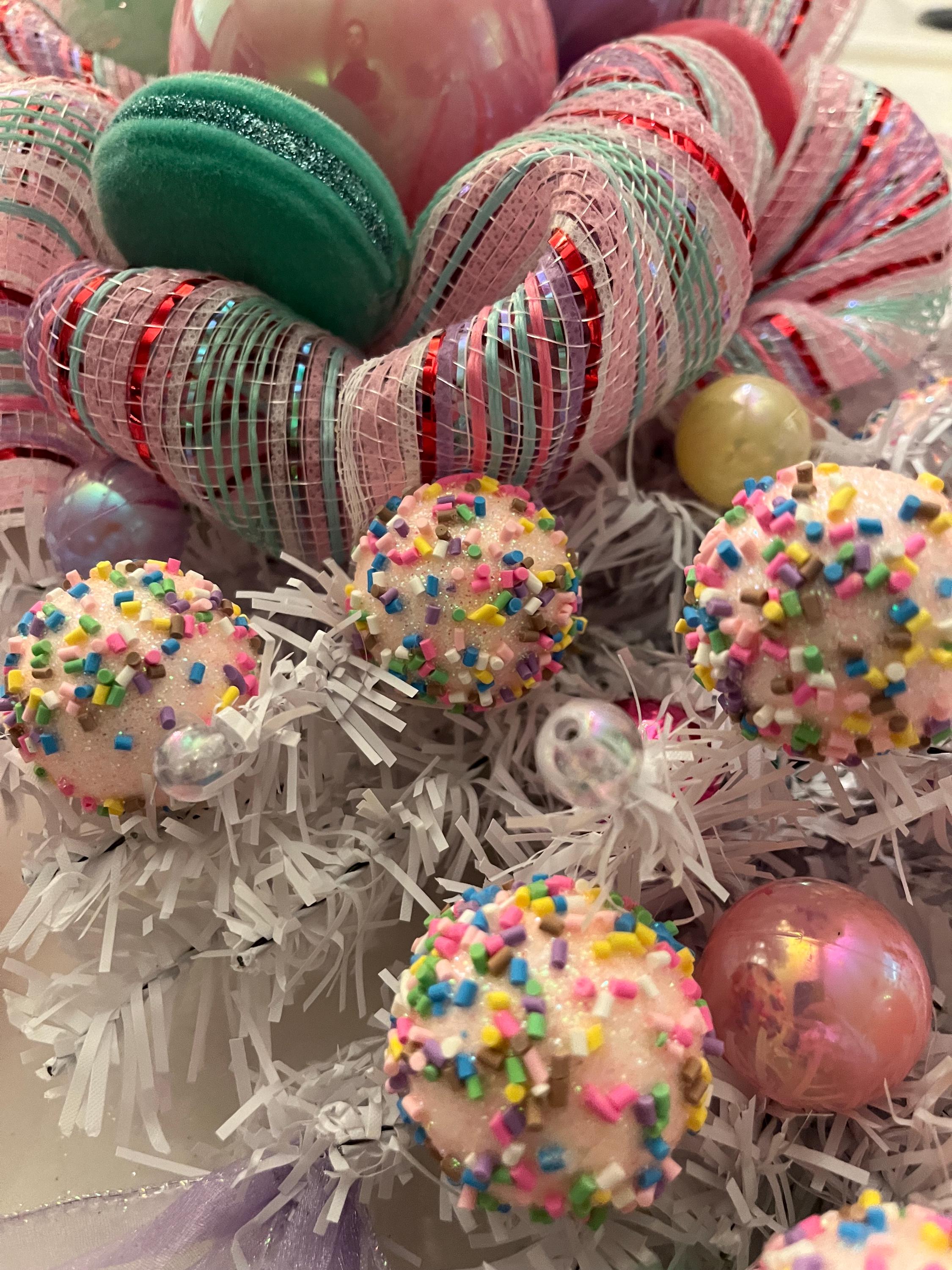 Candyland Christmas Centerpiece