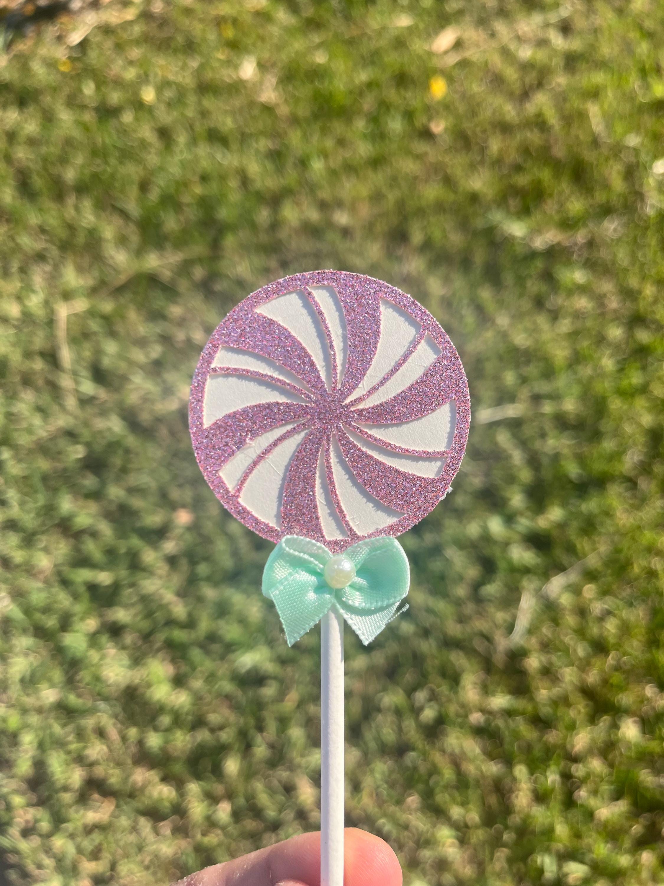 Candyland Sweet Birthday Cupcake Toppers