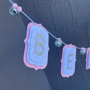 Pink Christmas Believe Banner Holiday Mantle Decor Pinkmas Believe Bunting Fireplace Decoration Festive Home Decor Holiday Decorations