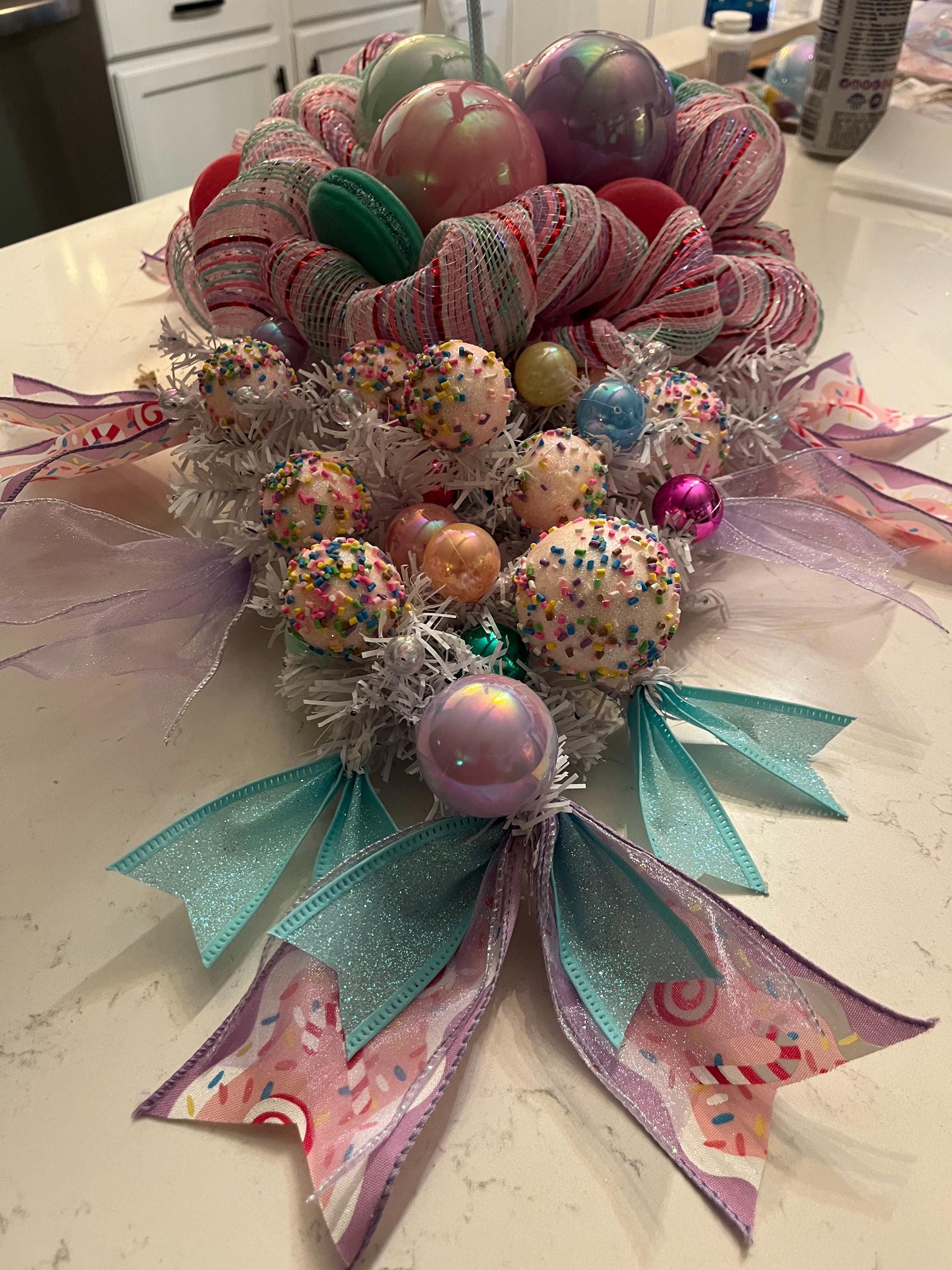 Candyland Christmas Centerpiece