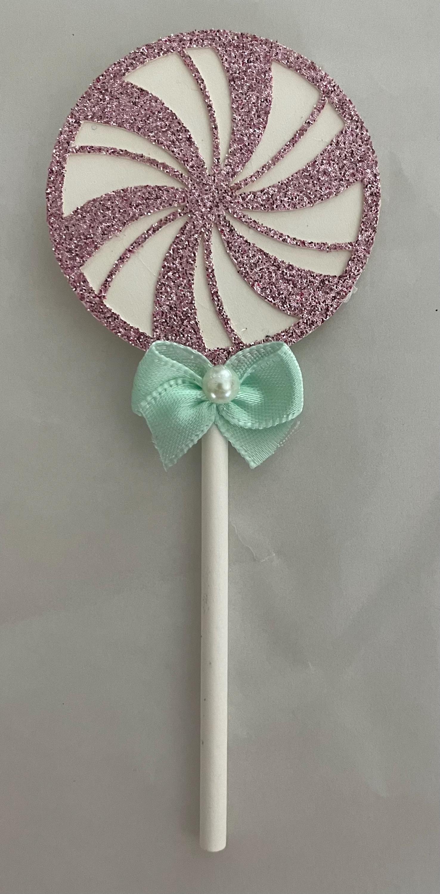 Candyland Sweet Birthday Cupcake Toppers