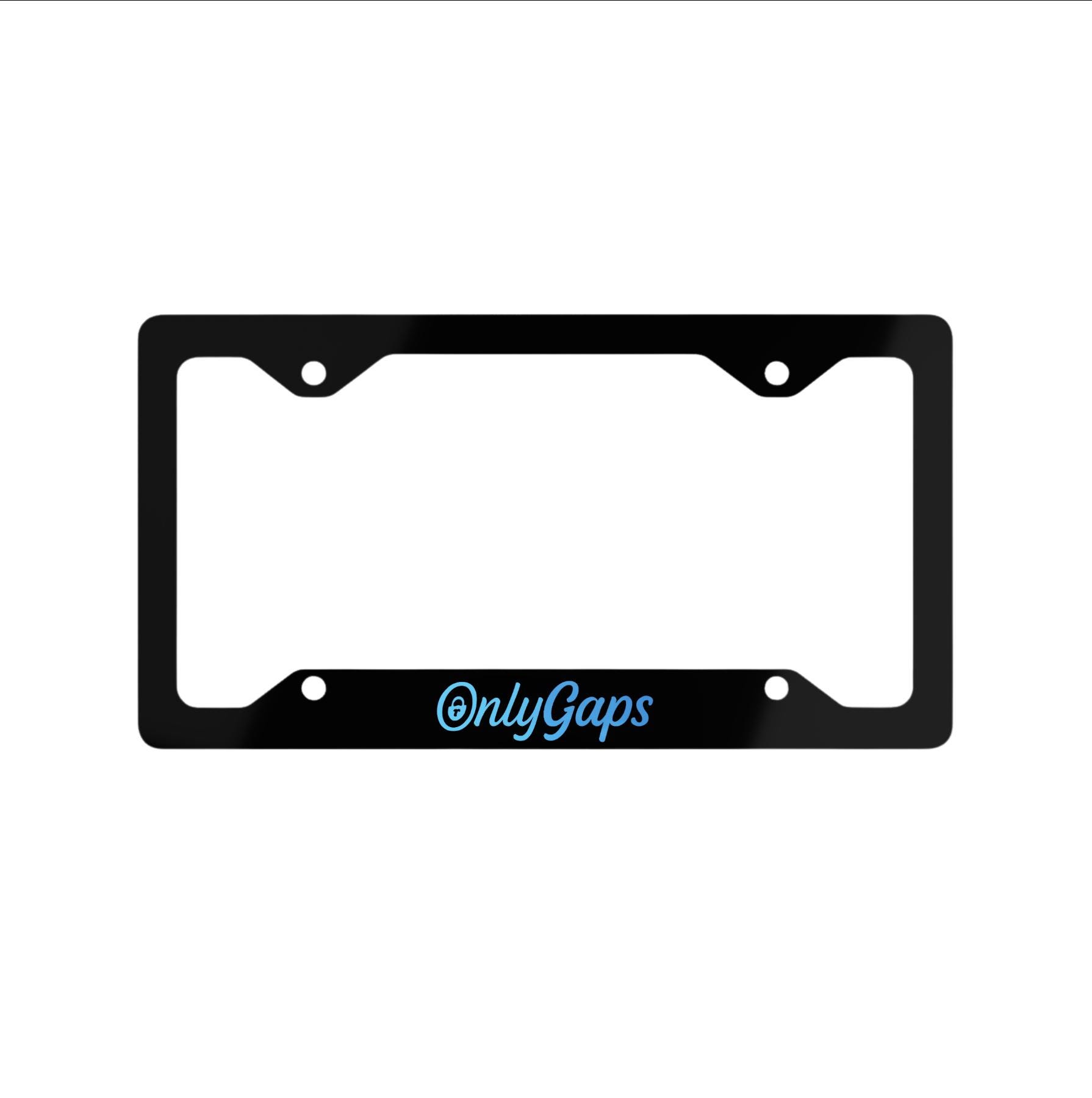 Only Gaps License Plate Frame, Car Accessory, Metal License Plate Frame, Car Modifications, Car Accessories