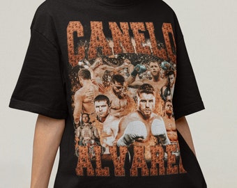 Canelo Alvarez Vintage Style T Shirt, Boxing shirt, Mexican Classic 90s Graphic Tee, Unisex, Vintage Bootleg, Retro