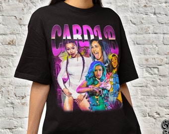 Cardi B T Shirt, Cardi B Tour Fan Shirt, 90s Retro Vintage Rap Hip Hop Unisex T-Shirt Bootleg Retro Hip Hop Gift for Her Him,