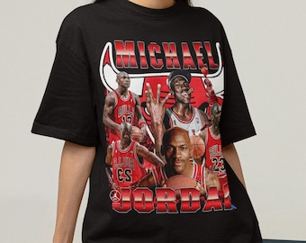 Michael Jordan T-Shirt, Vintage Basketball Hoodie, Chicago Bulls Tee, Retro Jordan Fan Top, Basketball Lover Gift