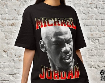 Michael Jordan T-Shirt, Vintage Basketball Hoodie, Chicago Bulls Tee, Retro Jordan Fan Top, Basketball Lover Gift