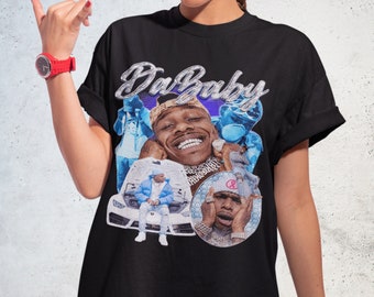 Da Baby T Shirt, Rap Vintage 90s Graphic, T-Shirt Rap Hip Hop Culture Streetwear Bootleg USA Classic T-shirt, Gift y2k Graphic T- shirt
