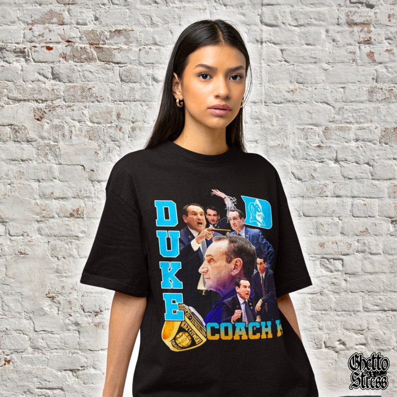 Mike Krzyzewski Shirt Coach K Shirt Duke Basketball Shirt image 1