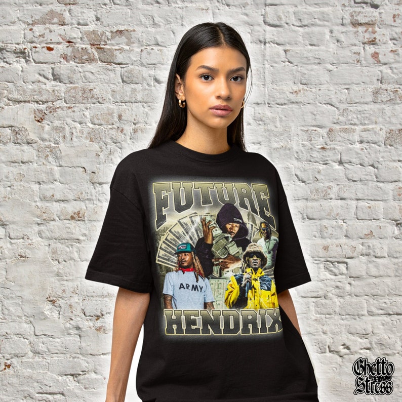 Future T Shirt, Future I Never Liked You Tour Fan Shirt, 90s Retro Vintage Rap Hip Hop Unisex T-Shirt zdjęcie 1
