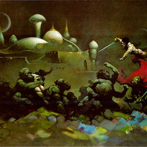 John Carter y los simios salvajes de Marte