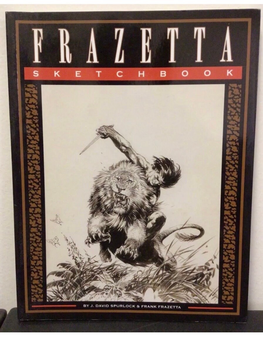 Frank Frazetta Sketchbook Volume I - Etsy
