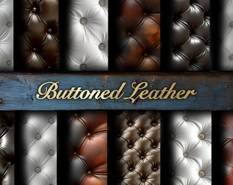 Geknöpfte Leder Musterdesign: Raute getuftet (Digitaler Download)