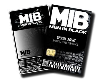 Men In Black ID Badge: Special Agent Costume Prop (Printable PDF)