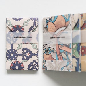 Mini Envelopes, Note Cards, Money Envelope, Linen Textured (Set of 4)