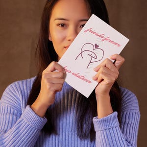 Chicos, lo que sea, amigos para siempre - Tarjeta de mejor amigo imprimible / Tarjeta de mejor amigo divertida / Descarga digital /