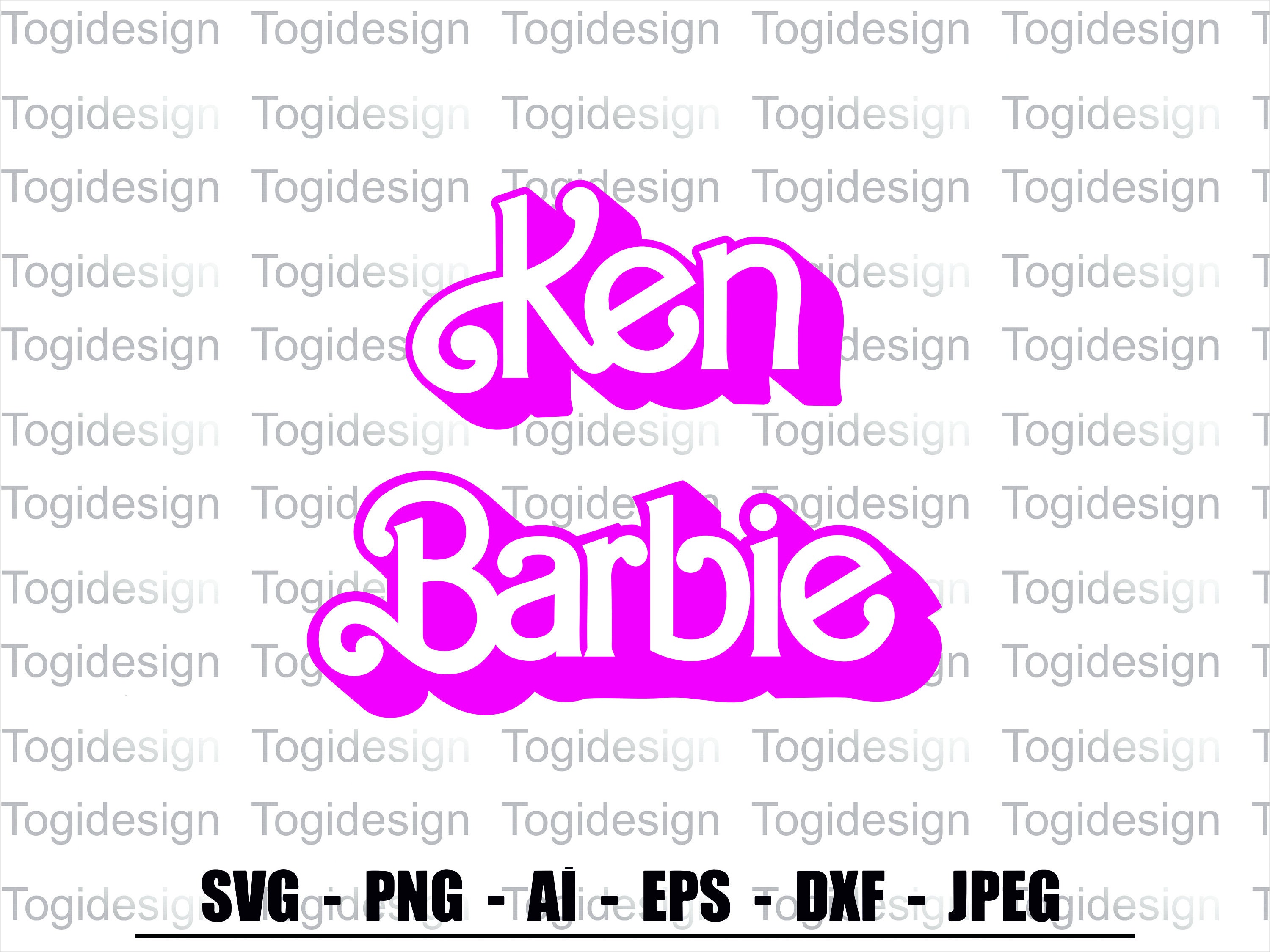 Barbie Custom Name Sticker Sheet