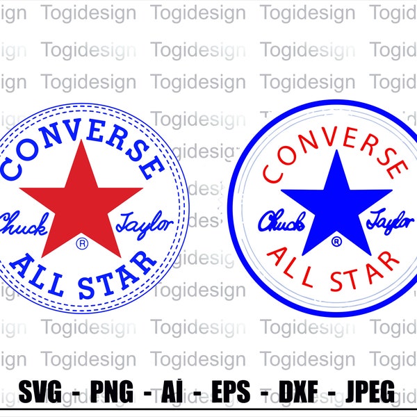 Converse SVG File,Bundle Layered SVG | Decal | High Quality | Digital File | Download Only | Cricut | Vector