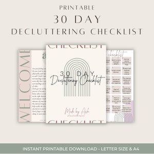 30 Day Decluttering Challenge