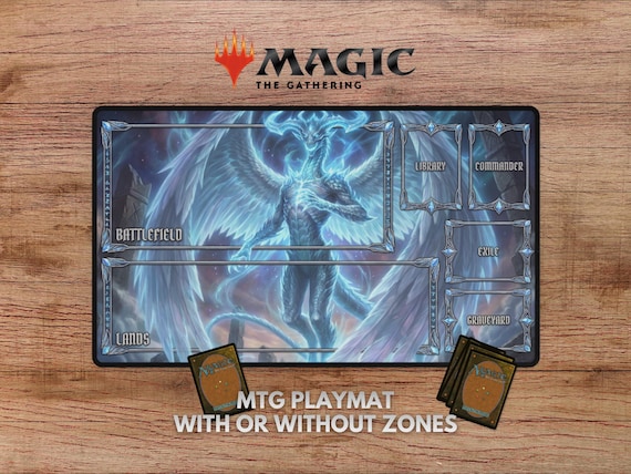 精霊龍、ウギン　プレイマット　MTG　　 UGIN the spirit Ugin, the Spirit Dragon MTG Playmat, Dragon Playmat, Ugin Playmat