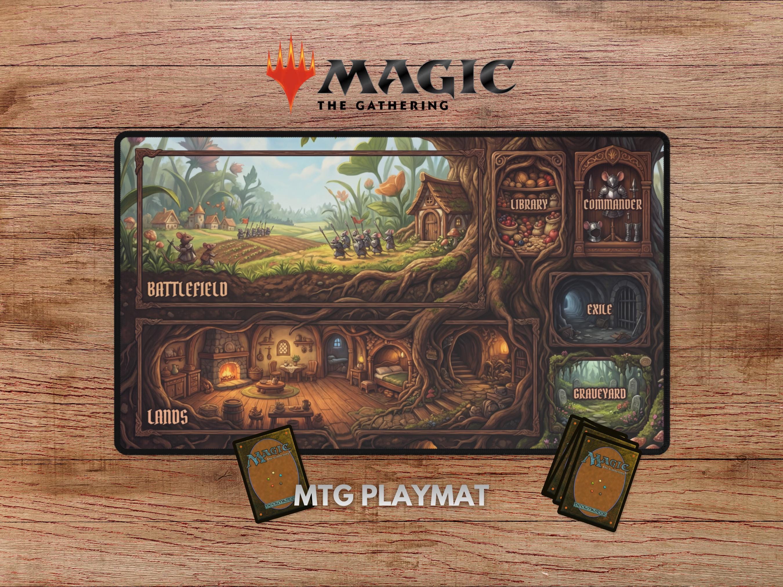 Commander playmat - Etsy 日本