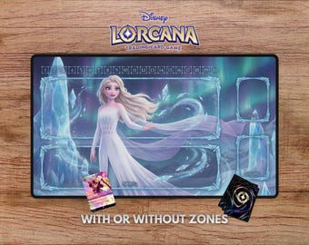 frozen 2 trading cards limited edition Elsa-frozen Inspired 400-pocket Custom Lorcana TCG Card Binder - PU Leather, Top-loading, Expandable Card Album Join Anna panini frozen 2 trading cards