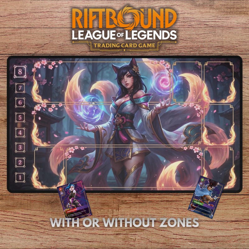 Ahri Riftbound Deck Box - Etsy