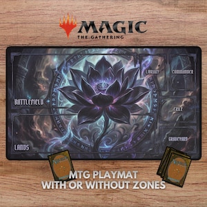 Mtg playmat black lotus - Etsy 日本