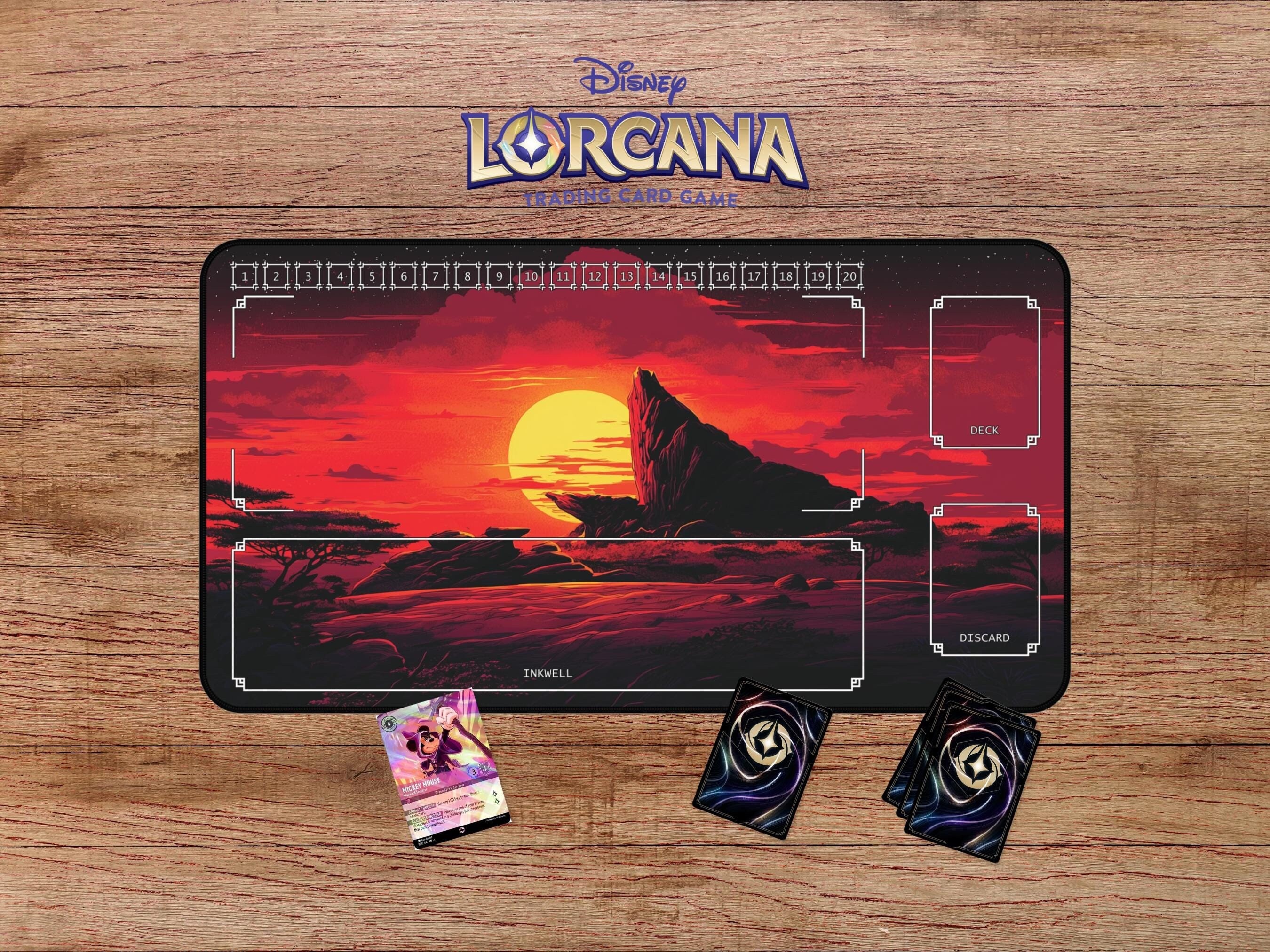 Lorcana Playmat Simba - Etsy