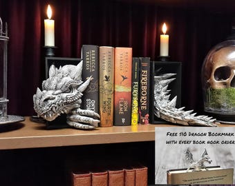 3D Printed Dragon Book Nook: Fantasy Shelf Decor