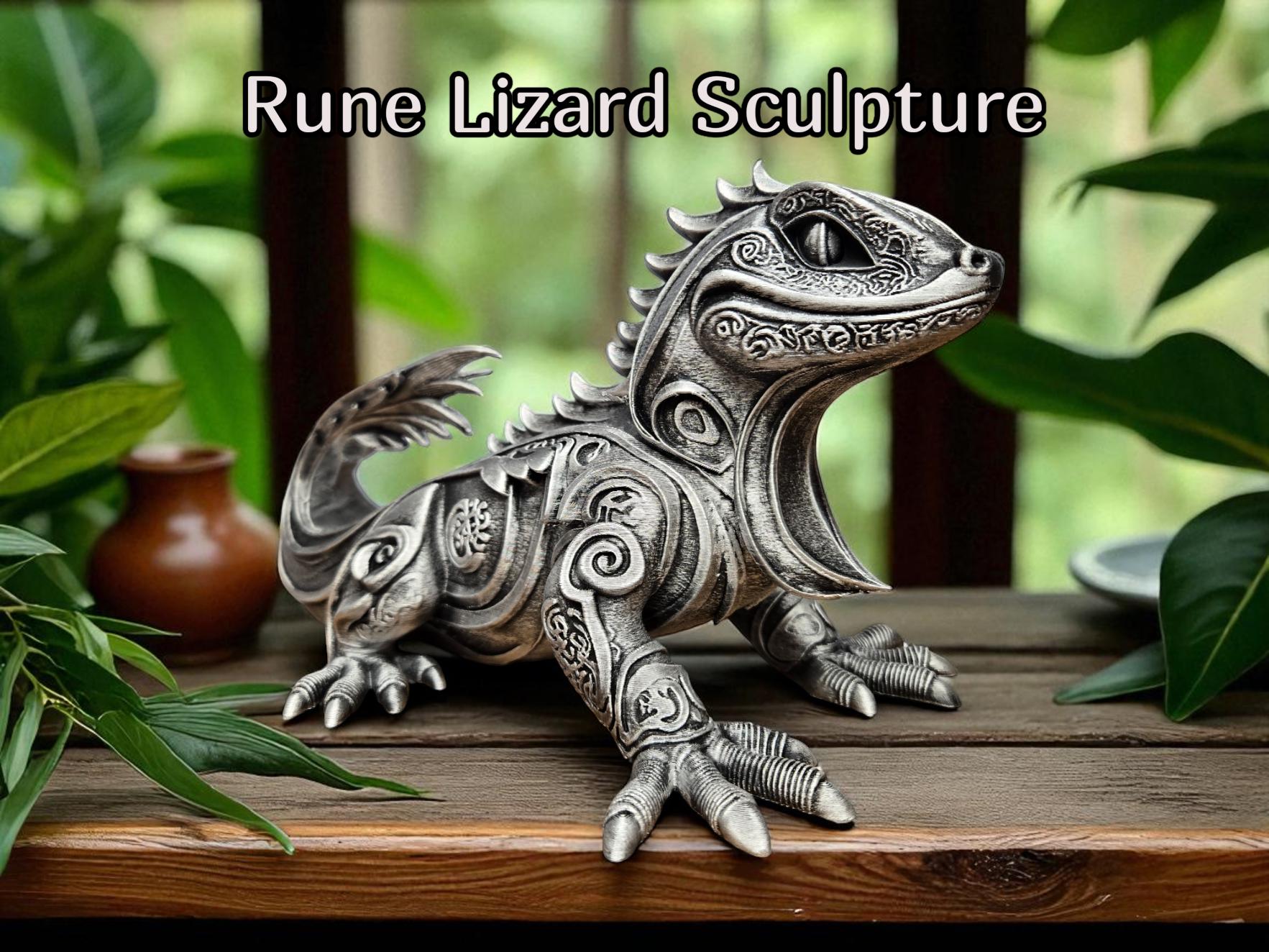 置物 KARE Deco Figurine Lizard Silver big kare 置物 KARE DESIGN
