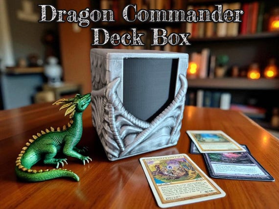 mtg card holder 3d print Slimefoot, the Stowaway