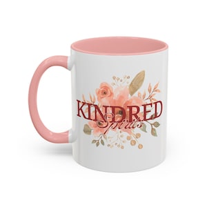 Kindred Spirits Coffee Mug 11oz or 15oz, best friend gift, matching bachelorette cups, Anne of Green Gables quote, literary teacher gift