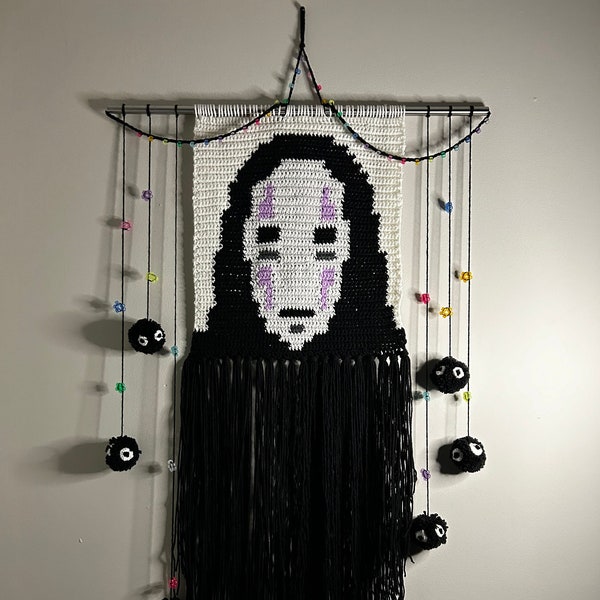 Spirited Away No Face Inspired Tapestry